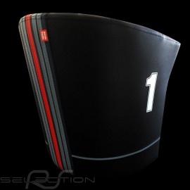 Tub chair Racing Inside n° 1 black Racing team / red