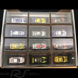 Set 24 Porsche 911 GT3 cup typ 997 in display box 1/87 Schuco WAP022SET01