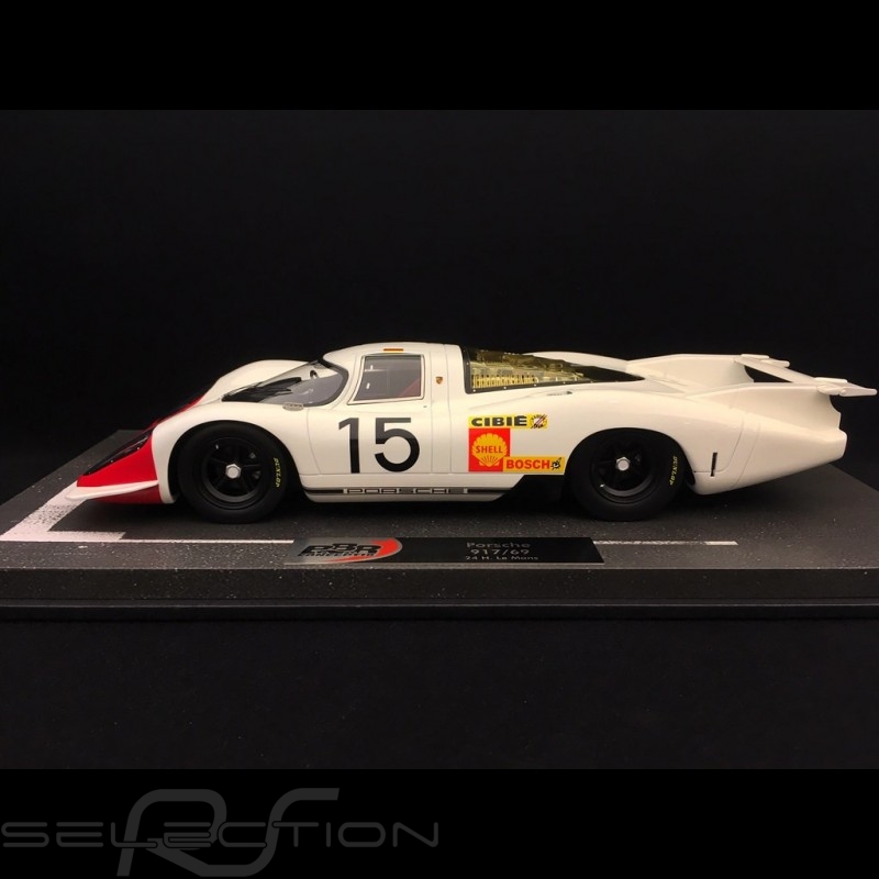Porsche 917 LH 24h Le Mans 1969 n° 15 1/18 BBR BBRC1833D - Elfershop