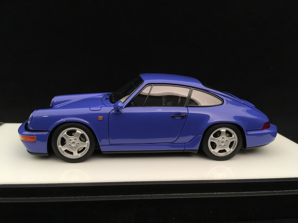 Porsche 911 typ 964 Carrera RS 1992 maritimblau 1/43 Make Up Vision VM122A  - Elfershop