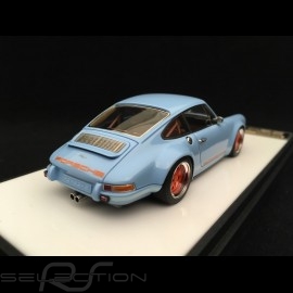 Singer Porsche 911 type 964 Gulf blue 1/43 Make Up Vision VM111A