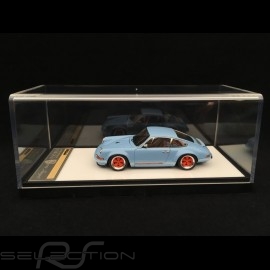 Singer Porsche 911 type 964 Gulf blue 1/43 Make Up Vision VM111A