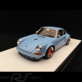 Singer Porsche 911 type 964 Gulf blue 1/43 Make Up Vision VM111A