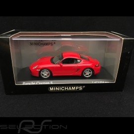 Porsche Cayman S type 987 guards red 1/43 Minichamps 400065620