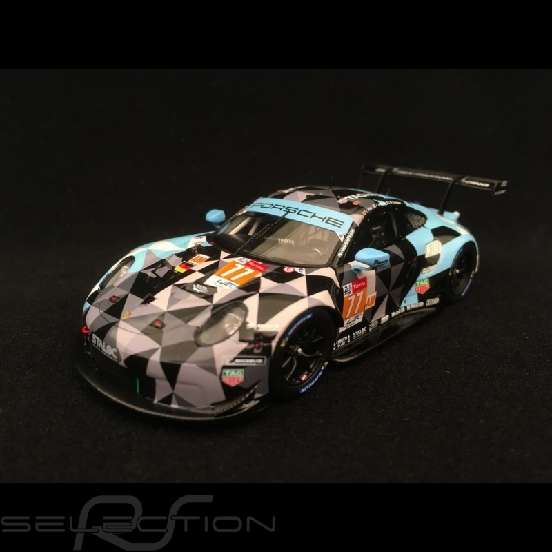 Porsche 911 RSR Dempsey Proton N°77 Le Mans 2020 - Spark S7989 - Échelle 1/43