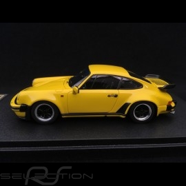 Porsche 911 typ 930 Turbo 3.3 1988 Speed yellow 1/43 Make Up Vision VM088E