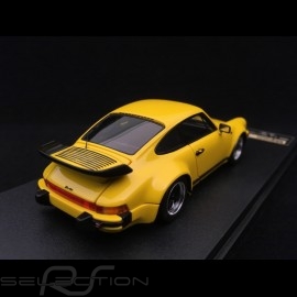 Porsche 911 typ 930 Turbo 3.3 1988 Speed yellow 1/43 Make Up Vision VM088E