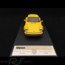 Porsche 911 typ 930 Turbo 3.3 1988 Speed yellow 1/43 Make Up Vision VM088E