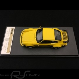 Porsche 911 typ 930 Turbo 3.3 1988 Speed yellow 1/43 Make Up Vision VM088E