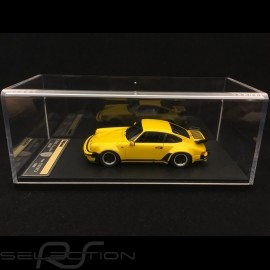 Porsche 911 typ 930 Turbo 3.3 1988 Speed yellow 1/43 Make Up Vision VM088E