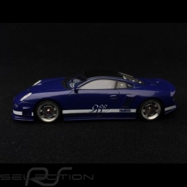 9ff GT9 Porsche base 997 GT3 R 2007 Night blue 1/43 Spark S0737