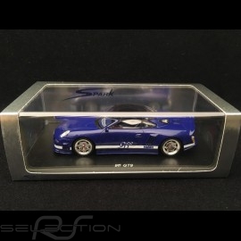 9ff GT9 Porsche base 997 GT3 R 2007 Night blue 1/43 Spark S0737