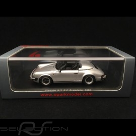 Porsche 911 3.2 Speedster 1989 silbergrau 1/43 Spark S4470