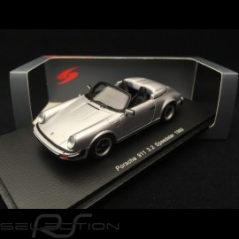 Porsche 911 3.2 Speedster 1989 silbergrau 1/43 Spark S4470
