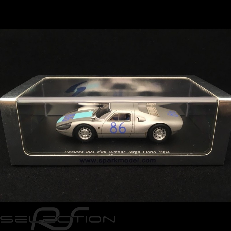 CMC Porsche 904 GTS #86 - Vainqueur Targa Florio 1965 - 1/18 M-230 Neuf