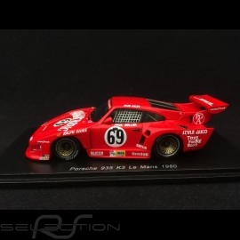 Porsche 935 K3 n° 69 Hawaiian Tropic 24h du Mans 1980 1/43 Spark S5522