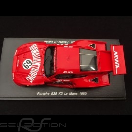 Porsche 935 K3 n° 69 Hawaiian Tropic 24h du Mans 1980 1/43 Spark S5522