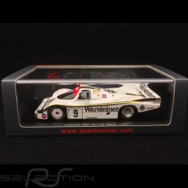 Porsche 956 n° 9 Warsteiner Le Mans 1984 1/43 Spark S7504