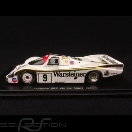 Porsche 956 n° 9 Warsteiner Le Mans 1984 1/43 Spark S7504