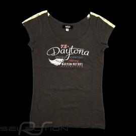 Daytona T-shirt Vintage design Anthrazitgrau - Damen