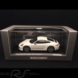 Porsche 911 Carrera T type 991 phase 2 2018 weiß Grand prix 1/43 Minichamps CA04319003