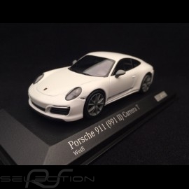 Porsche 911 Carrera T type 991 phase 2 2018 weiß Grand prix 1/43 Minichamps CA04319003