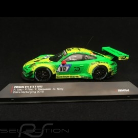 Porsche 911 type 991 GT3 R winner Nürburgring 2018 n° 912 Manthey racing 1/43 IXO 43012
