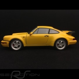 Porsche 911 turbo 964 3.6 speedgelb 1993 1/18 Welly 18026