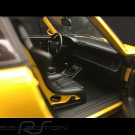 Porsche 911 turbo 964 3.6 speed yellow 1993 1/18 Welly 18026