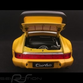 Porsche 911 turbo 964 3.6 speedgelb 1993 1/18 Welly 18026