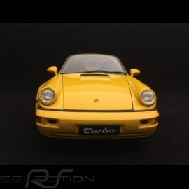 Porsche 911 turbo 964 3.6 speedgelb 1993 1/18 Welly 18026