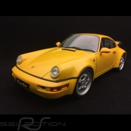 Porsche 911 turbo 964 3.6 speedgelb 1993 1/18 Welly 18026