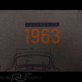 Porsche T-shirt 901 Classic Legends of 1963 grau Porsche WAP931K0SR - Unisex