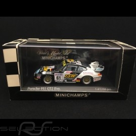 Porsche 911 GT2 Evo 993 n° 61 Freisinger 24h Le Mans 1999 1/43 Minichamps 430996761