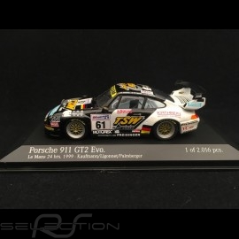 Porsche 911 GT2 Evo 993 n° 61 Freisinger 24h Le Mans 1999 1/43 Minichamps 430996761