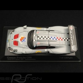 Porsche 911 GT1 996 Gunnar G99 shark n° 6 Nextel GP Miami 2003 1/43 Minichamps 400036896