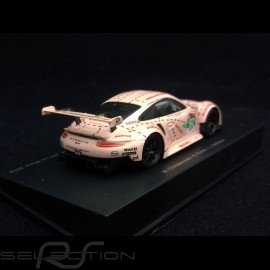 Porsche 911 type 991 RSR n° 92 Rosa sau Sieger 24H Le Mans 2018 1/64 Spark Y122