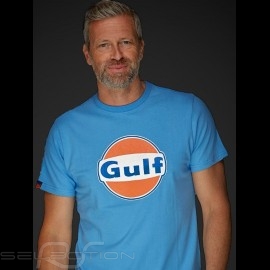 T-Shirt Gulf cobalt blue  - men
