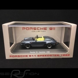 Porsche 911 Speedster 1989 metallic blau 1/43 Atlas 7114015