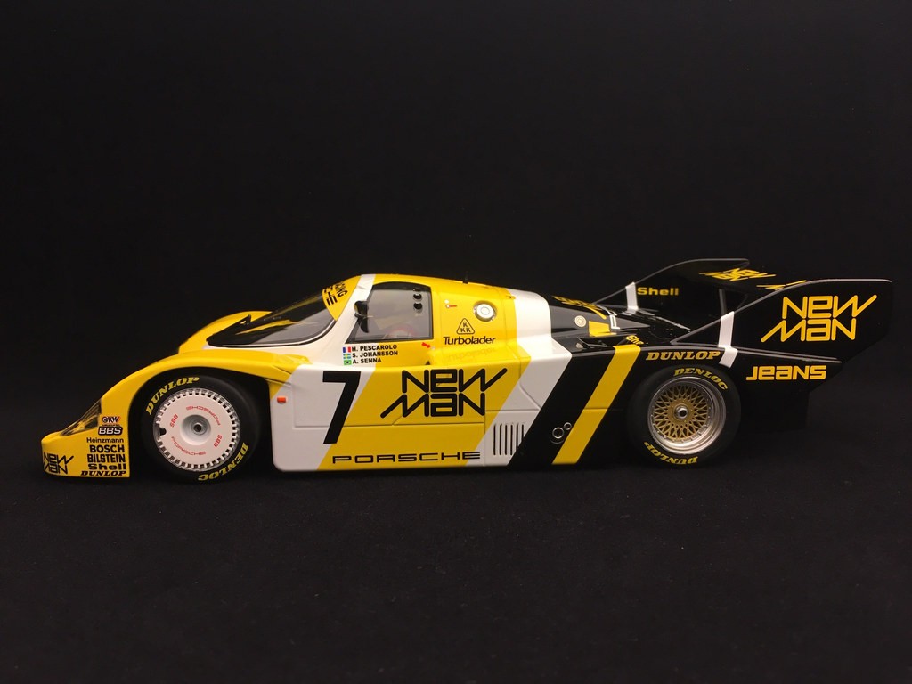 絶版品 ミニチャンプス 1/18 ポルシェ 956L 1984 ルマン ウィナー #7