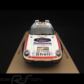 Porsche 959 n° 187 Rothmans Paris - Dakar 1986 1/43 Spark S7816