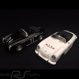 Duo Porsche 356 A Speedster Riverside 1959 n° 71 et Palm spring 1955 n° 23F 1/43 Brumm R117B R117C
