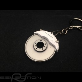 Schlüsselanhänger Porsche Bremsscheibe weiß Porsche Design WAP0503050L