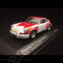 Porsche 911 Carrera RSR 2.8 Test Car Paul Ricard Track 1972 1/43 Minichamps 430726990