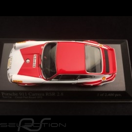 Porsche 911 Carrera RSR 2.8 Test Car Paul Ricard Spur 1972 1/43 Minichamps 430726990