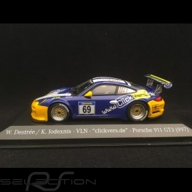 Porsche 911 typ 997 GT3 n° 69 VLN Meisterschaft 1/43 Minichamps 413138969