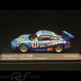 Porsche 997 GT3 RSR Le Mans 2007 n° 71 1/43 Minichamps 400076771