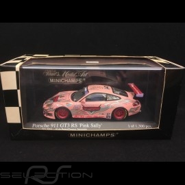 Porsche 911 type 996 GT3 RS n° 45 'Pink Sally' Phoenix 250 2004 1/43 Minichamps 400046945