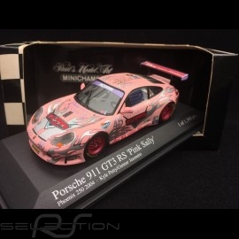 Porsche 911 type 996 GT3 RS n° 45 'Pink Sally' Phoenix 250 2004 1/43 Minichamps 400046945