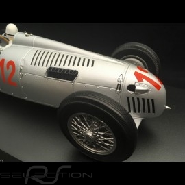 Auto Union Typ C n° 12 GP Budapest 1936 1/18 Minichamps 155361012